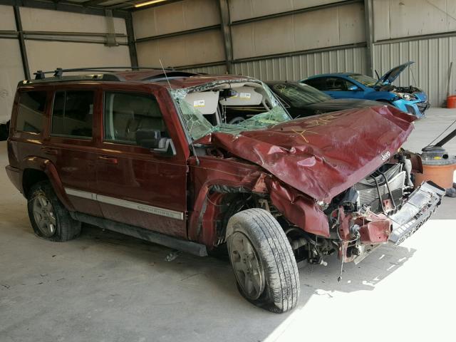 1J8HH58P87C662016 - 2007 JEEP COMMANDER Tünd qırmızı foto 1