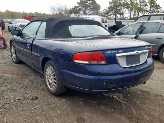 1C3EL55RX5N536146 - 2005 CHRYSLER SEBRING TO BLACK photo 3