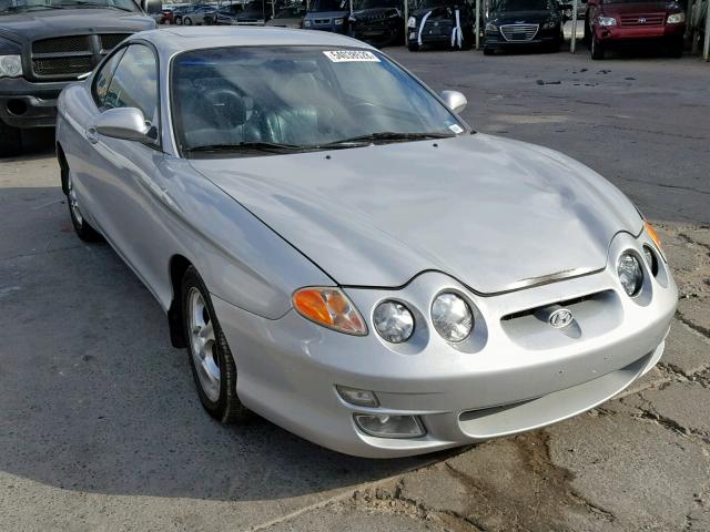 KMHJG35F01U252237 - 2001 HYUNDAI TIBURON SILVER photo 1