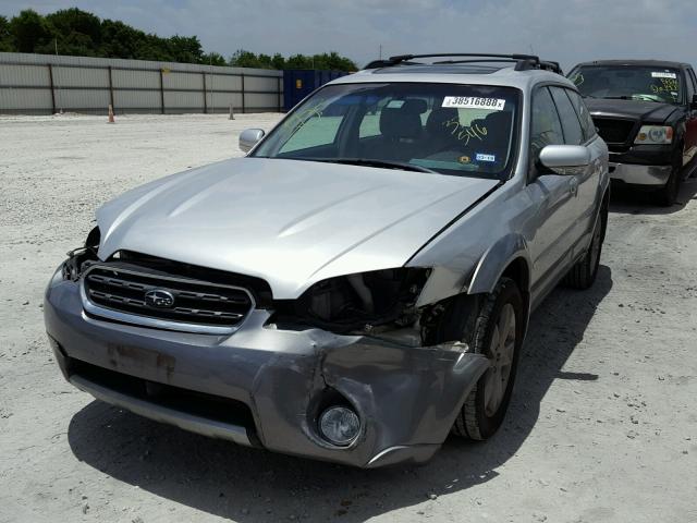 4S4BP86C574331546 - 2007 SUBARU LEGACY OUT SILVER photo 2