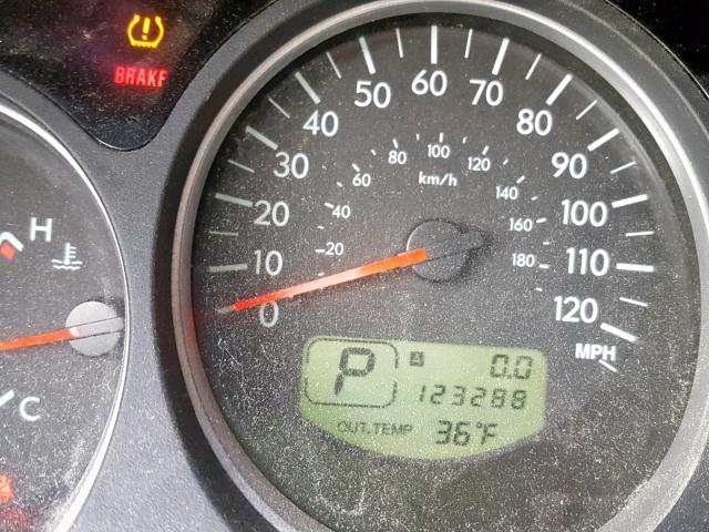 JF1SG66638H731298 - 2008 SUBARU FORESTER S RED photo 8