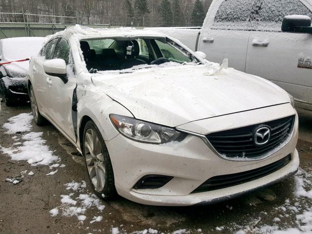 JM1GL1V51H1123991 - 2017 MAZDA 6 TOURING WHITE photo 1