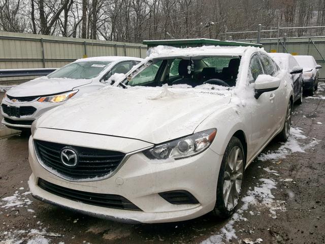 JM1GL1V51H1123991 - 2017 MAZDA 6 TOURING WHITE photo 2