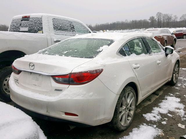 JM1GL1V51H1123991 - 2017 MAZDA 6 TOURING WHITE photo 4