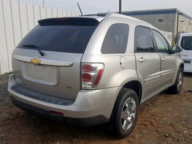 2CNDL73F276248295 - 2007 CHEVROLET EQUINOX LT SILVER photo 4