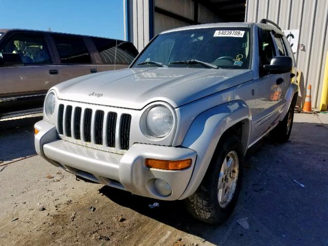 1J4GL58K94W323498 - 2004 JEEP LIBERTY LI SILVER photo 2