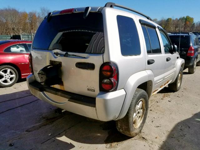 1J4GL58K94W323498 - 2004 JEEP LIBERTY LI SILVER photo 4