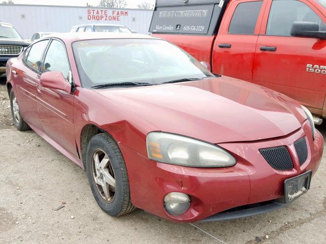 2G2WP522841348824 - 2004 PONTIAC GRAND PRIX MAROON photo 1