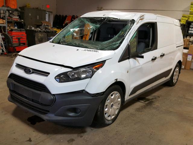 NM0LS7E70E1169567 - 2014 FORD TRANSIT CO WHITE photo 2