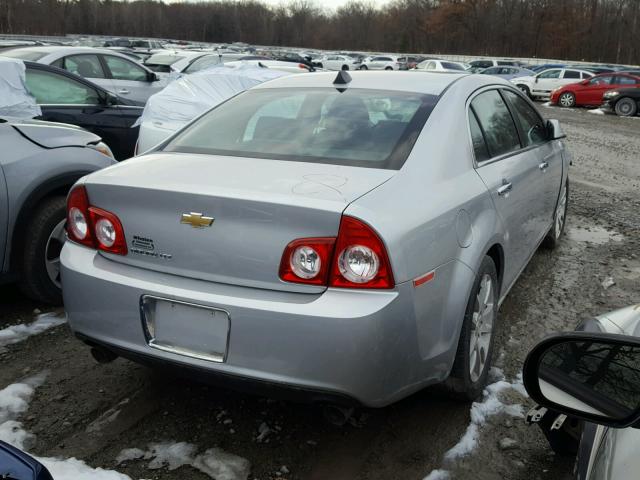 1G1ZG5E75CF286489 - 2012 CHEVROLET MALIBU LTZ 银色 照片 4