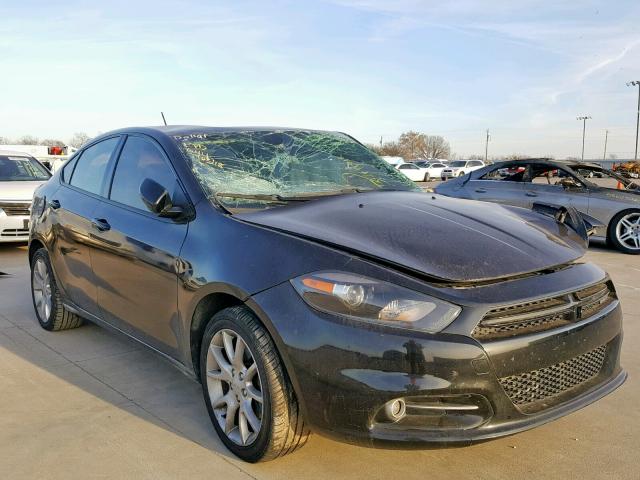 1C3CDFBH1DD153030 - 2013 DODGE DART SXT BLACK photo 1