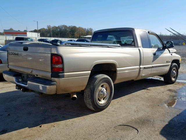 3B7KC23612M259687 - 2002 DODGE RAM 2500 GOLD photo 4