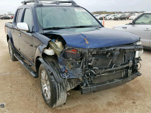 1N6AD0ER1AC439916 - 2010 NISSAN FRONTIER C BLUE photo 1