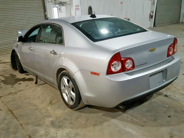 1G1ZE5EU6CF213689 - 2012 CHEVROLET MALIBU LTZ ვერცხლისფერი ფოტო 3