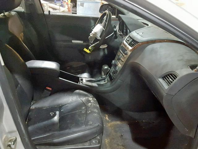 1G1ZE5EU6CF213689 - 2012 CHEVROLET MALIBU LTZ ვერცხლისფერი ფოტო 5