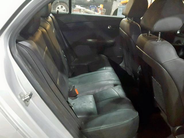 1G1ZE5EU6CF213689 - 2012 CHEVROLET MALIBU LTZ ვერცხლისფერი ფოტო 6