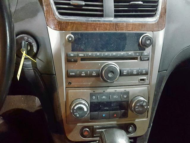 1G1ZE5EU6CF213689 - 2012 CHEVROLET MALIBU LTZ ვერცხლისფერი ფოტო 9