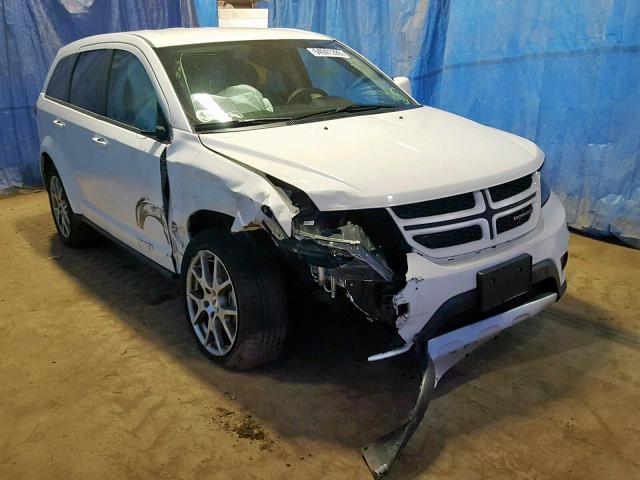 3C4PDDEG2KT701824 - 2019 DODGE JOURNEY GT WHITE photo 1