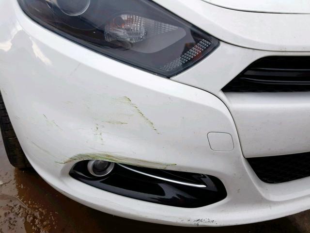 1C3CDFBA2DD289654 - 2013 DODGE DART SXT WHITE photo 9