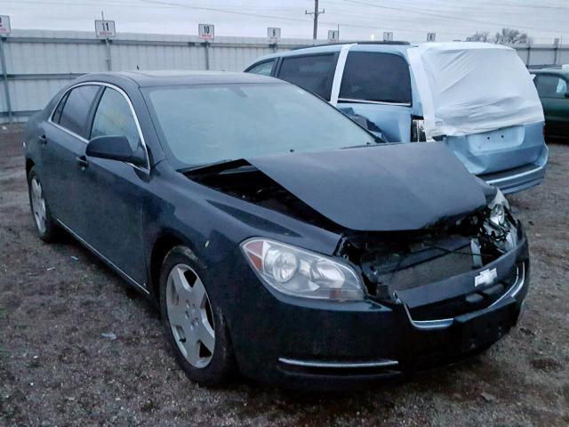 1G1ZJ57769F198610 - 2009 CHEVROLET MALIBU 2LT BLACK photo 1