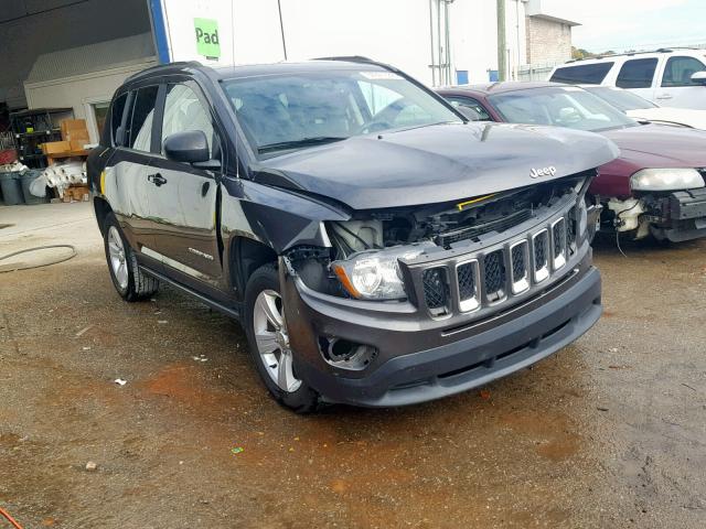 1C4NJCBB6ED857281 - 2014 JEEP COMPASS SP GRAY photo 1