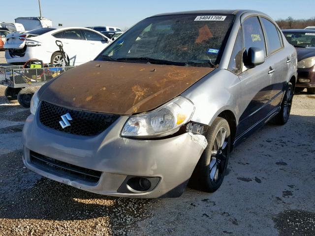 JS2YC414985102064 - 2008 SUZUKI SX4 GRAY photo 2