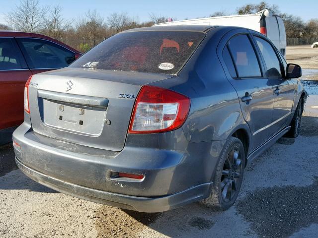 JS2YC414985102064 - 2008 SUZUKI SX4 GRAY photo 4