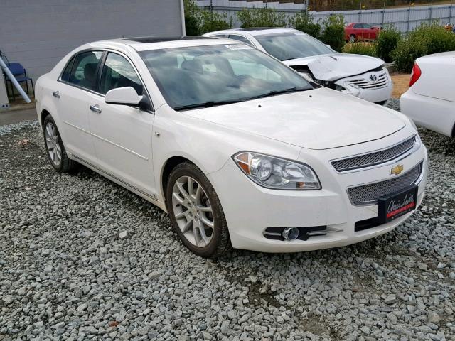 1G1ZK57788F157133 - 2008 CHEVROLET MALIBU LTZ WHITE photo 1