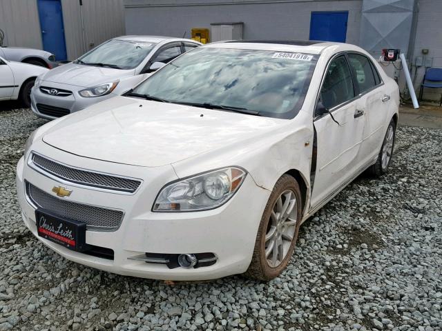 1G1ZK57788F157133 - 2008 CHEVROLET MALIBU LTZ WHITE photo 2