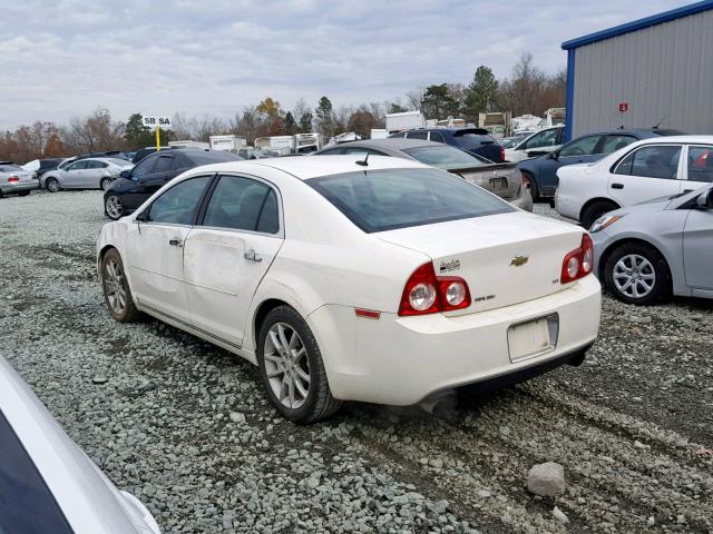 1G1ZK57788F157133 - 2008 CHEVROLET MALIBU LTZ WHITE photo 3