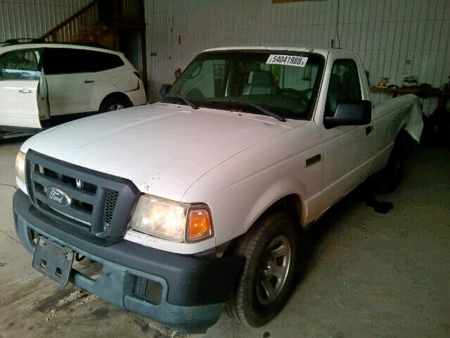 1FTYR10U27PA23038 - 2007 FORD RANGER BLUE photo 2