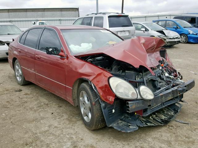 JT8BD68S9Y0092631 - 2000 LEXUS GS 300 MAROON photo 1