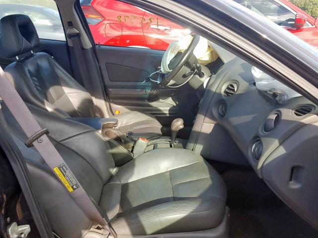 2G2WS522651212546 - 2005 PONTIAC GRAND PRIX BLACK photo 5