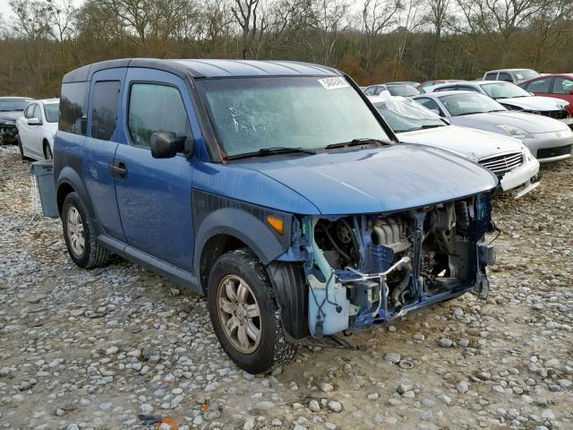 5J6YH18616L006532 - 2006 HONDA ELEMENT EX BLUE photo 1