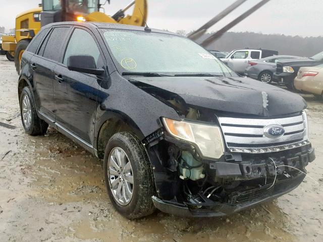 2FMDK38C17BA88184 - 2007 FORD EDGE SEL BLACK photo 1