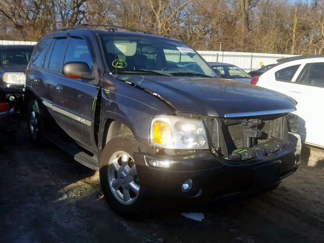 1GKDT13S352226593 - 2005 GMC ENVOY BLACK photo 1