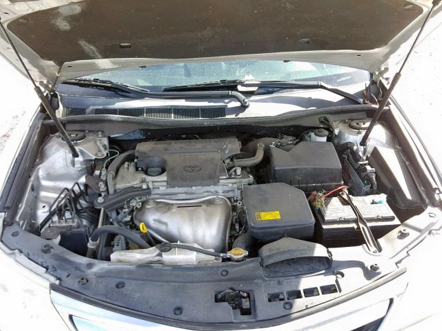 4T1BF1FK1CU069598 - 2012 TOYOTA CAMRY BASE SILVER photo 7