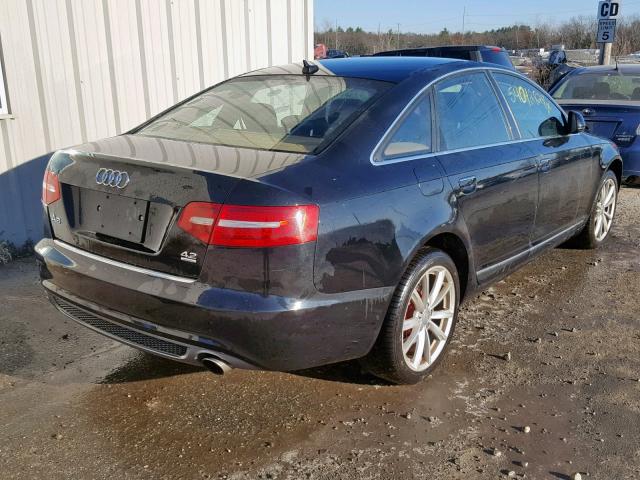 WAUDV74F79N040454 - 2009 AUDI A6 BLACK photo 4