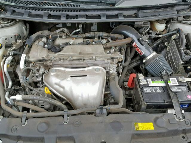 JTKJF5C76B3011779 - 2011 TOYOTA SCION TC BLACK photo 7