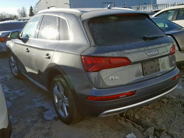 WA1CNAFY4J2156172 - 2018 AUDI Q5 PRESTIG GRAY photo 3