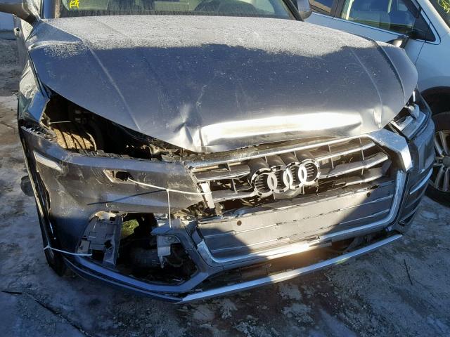 WA1CNAFY4J2156172 - 2018 AUDI Q5 PRESTIG GRAY photo 9