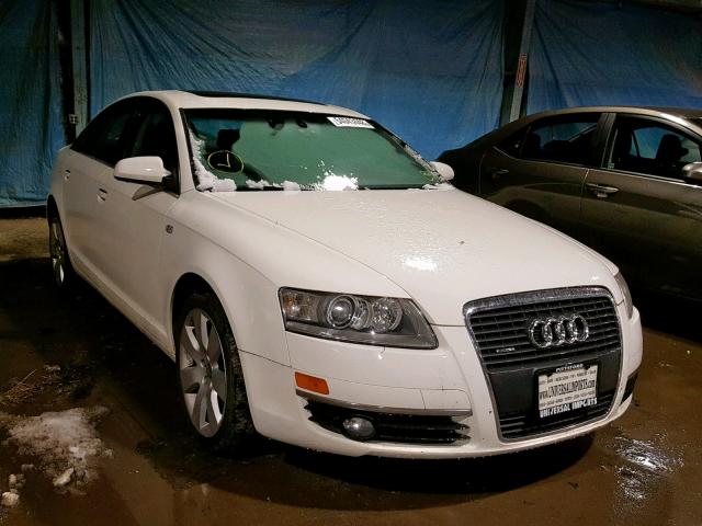 WAUDH74F16N167171 - 2006 AUDI A6 3.2 QUA WHITE photo 1