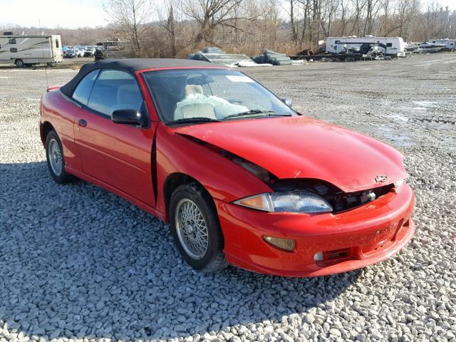 4G1JF32T5XB904427 - 1999 CHEVROLET CAVALIER Z RED photo 1