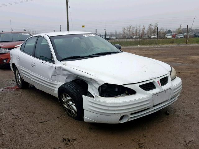 1G2NF52E72M637445 - 2002 PONTIAC GRAND AM S WHITE photo 1