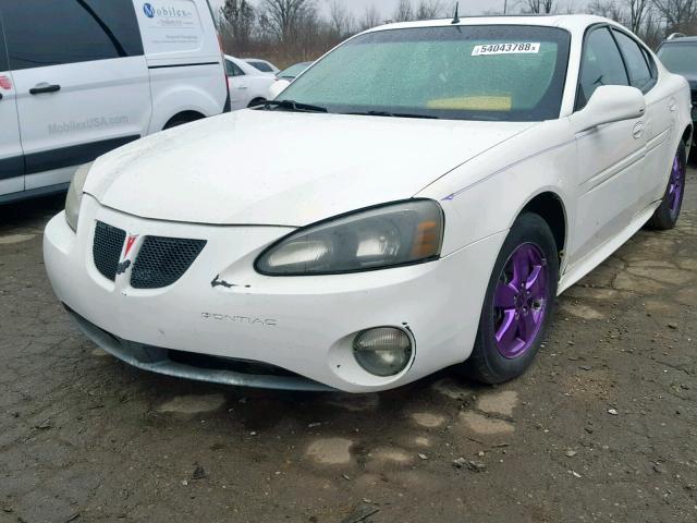 2G2WP522551284842 - 2005 PONTIAC GRAND PRIX WHITE photo 2