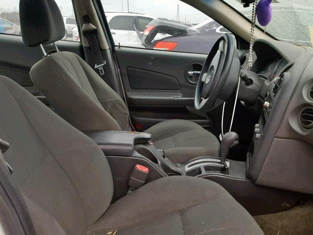 2G2WP522551284842 - 2005 PONTIAC GRAND PRIX WHITE photo 5