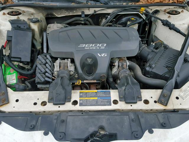 2G2WP522551284842 - 2005 PONTIAC GRAND PRIX WHITE photo 7