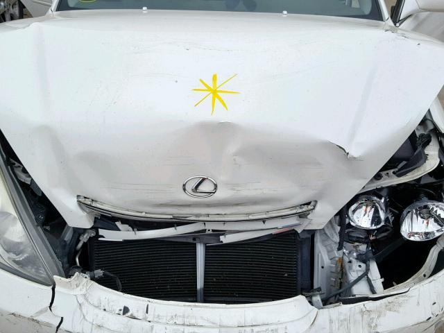 JTHBA30G540021497 - 2004 LEXUS ES 330 WHITE photo 7