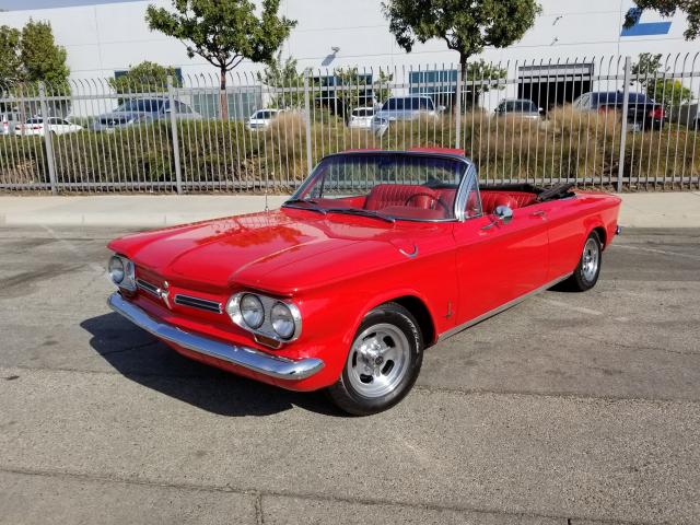 0000020967W226307 - 1962 CHEVROLET CORVAIR RED photo 1