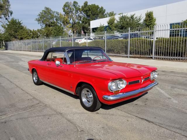 0000020967W226307 - 1962 CHEVROLET CORVAIR RED photo 3